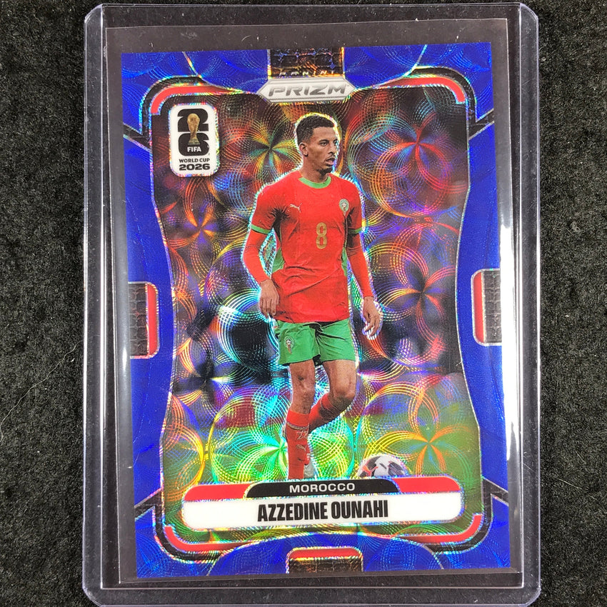 2026 Prizm FIFA World Cup AZZEDINE OUNAHI Choice Blue 4/38 #297