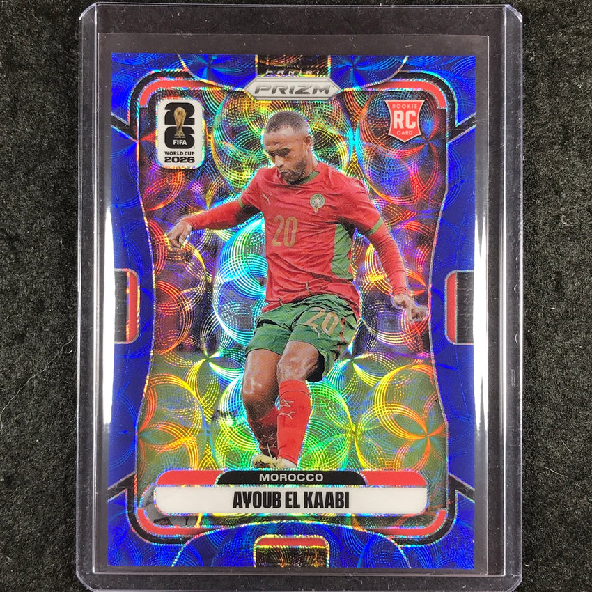 2026 Prizm FIFA World Cup AYOUB EL KAABI Choice Blue 23/38 #301
