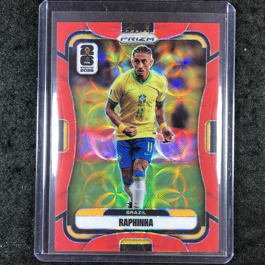 2026 Prizm FIFA World Cup RAPHINHA Choice Red /85 #85