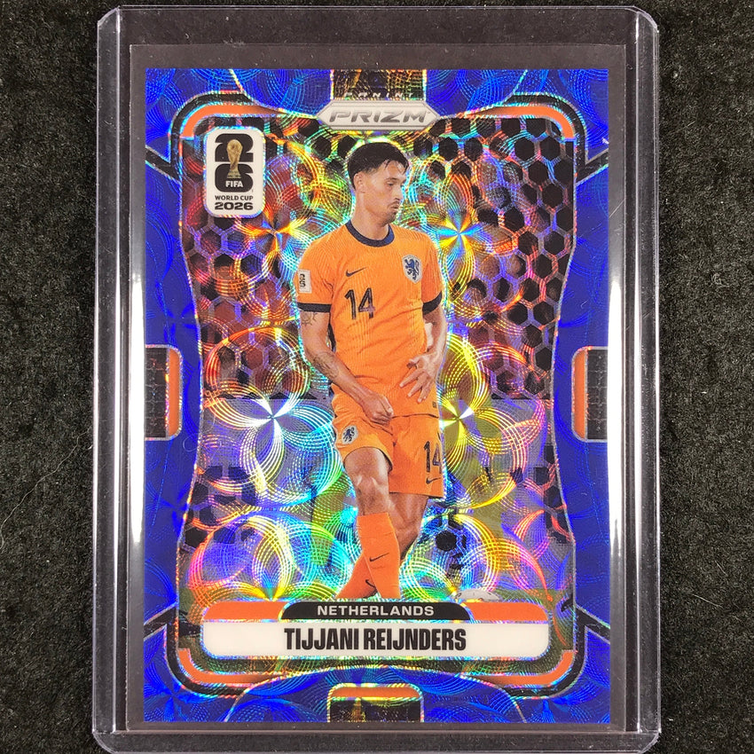 2026 Prizm FIFA World Cup TIJJANI REIJNDERS Choice Blue 21/38 #308