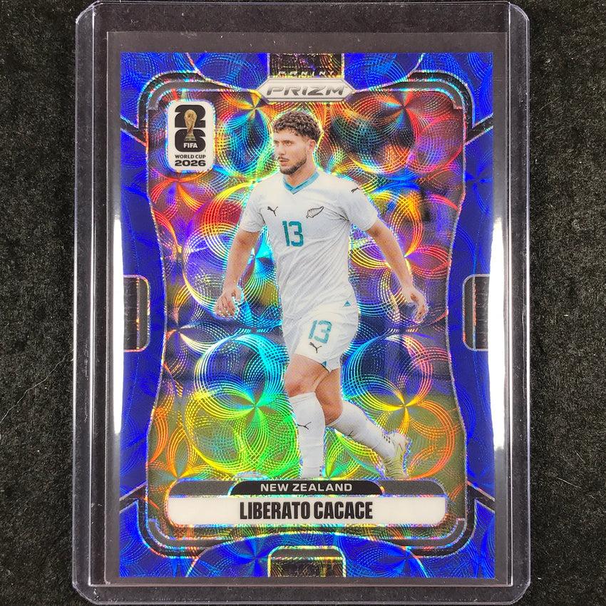 2026 Prizm FIFA World Cup LIBERATO CACACE Choice Blue 24/38 #324