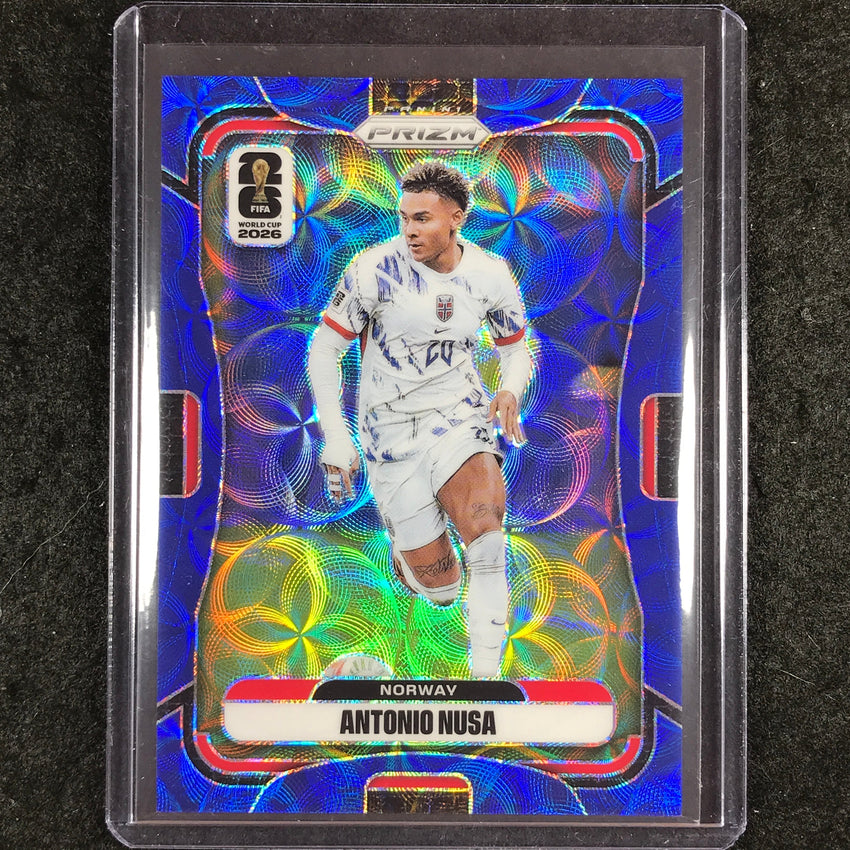 2026 Prizm FIFA World Cup ANTONIO NUSA Choice Blue 23/38 #326