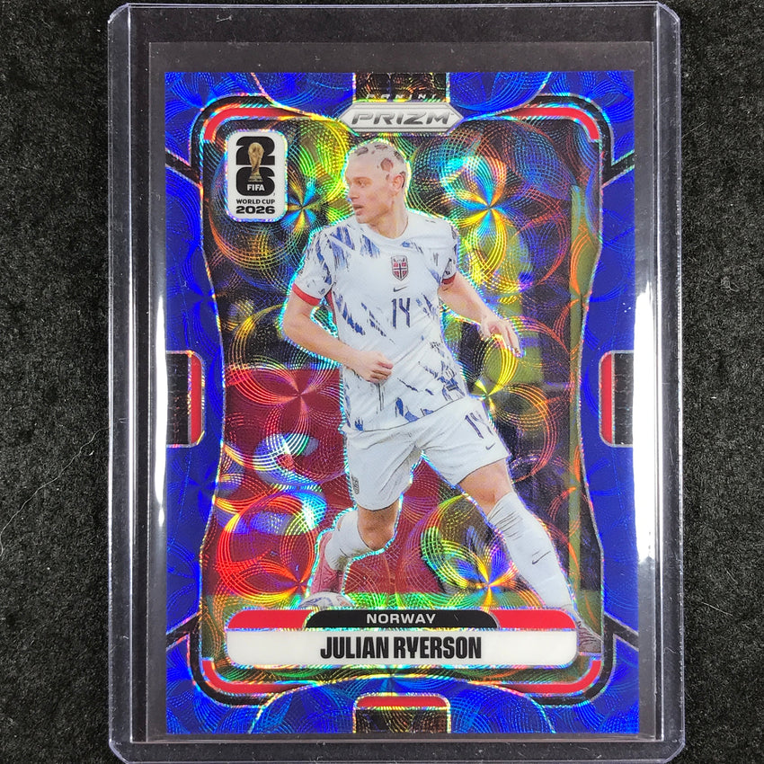 2026 Prizm FIFA World Cup JULIAN RYERSON Choice Blue 18/38 #332