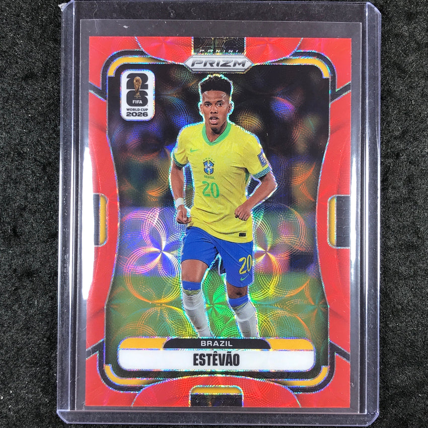 2026 Prizm FIFA World Cup ESTEVAO Choice Red /85 #87