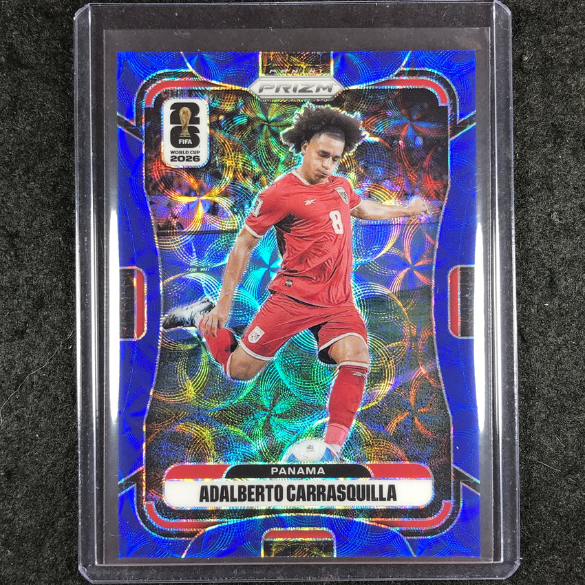 2026 Prizm FIFA World Cup ADALBERTO CARRASQUILLA Choice Blue 18/38 #339