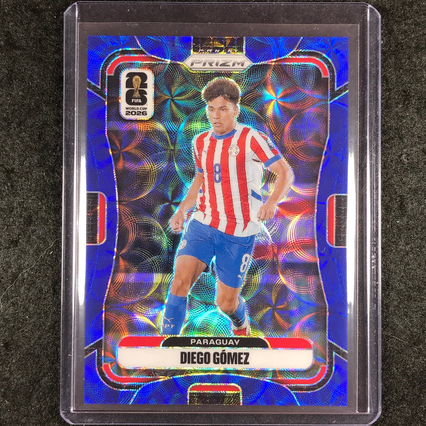 2026 Prizm FIFA World Cup DIEGO GOMEZ Choice Blue 9/38 #348