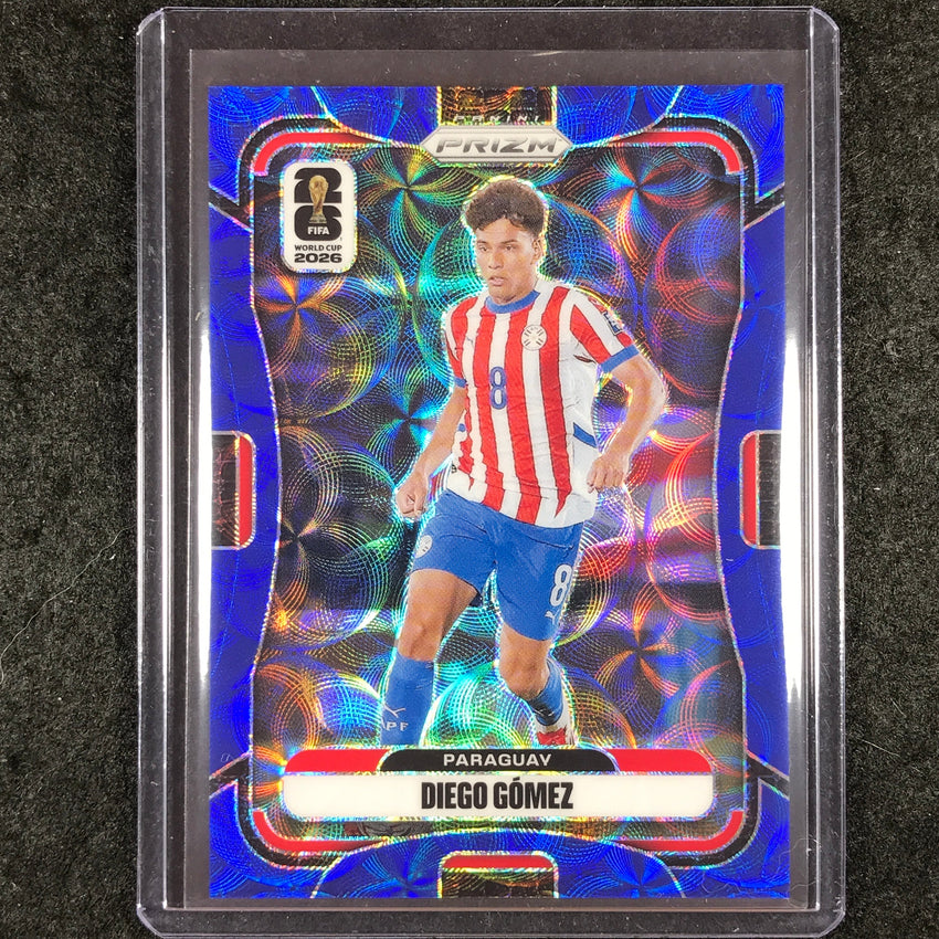 2026 Prizm FIFA World Cup DIEGO GOMEZ Choice Blue 26/38 #348