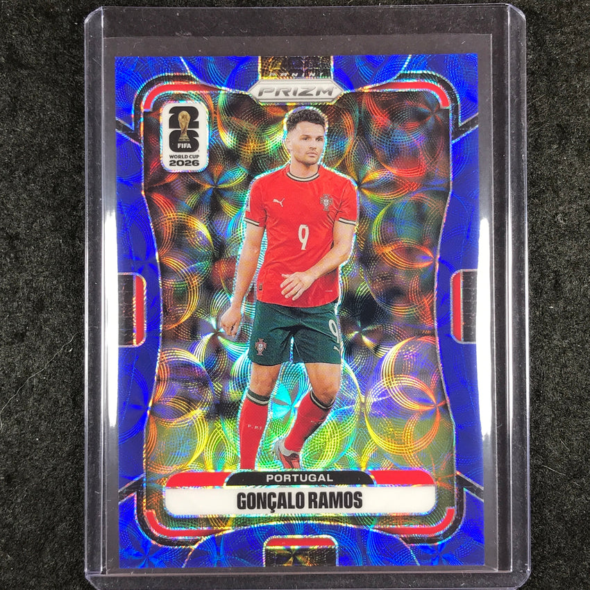2026 Prizm FIFA World Cup GONCALO RAMOS Choice Blue 9/38 #355