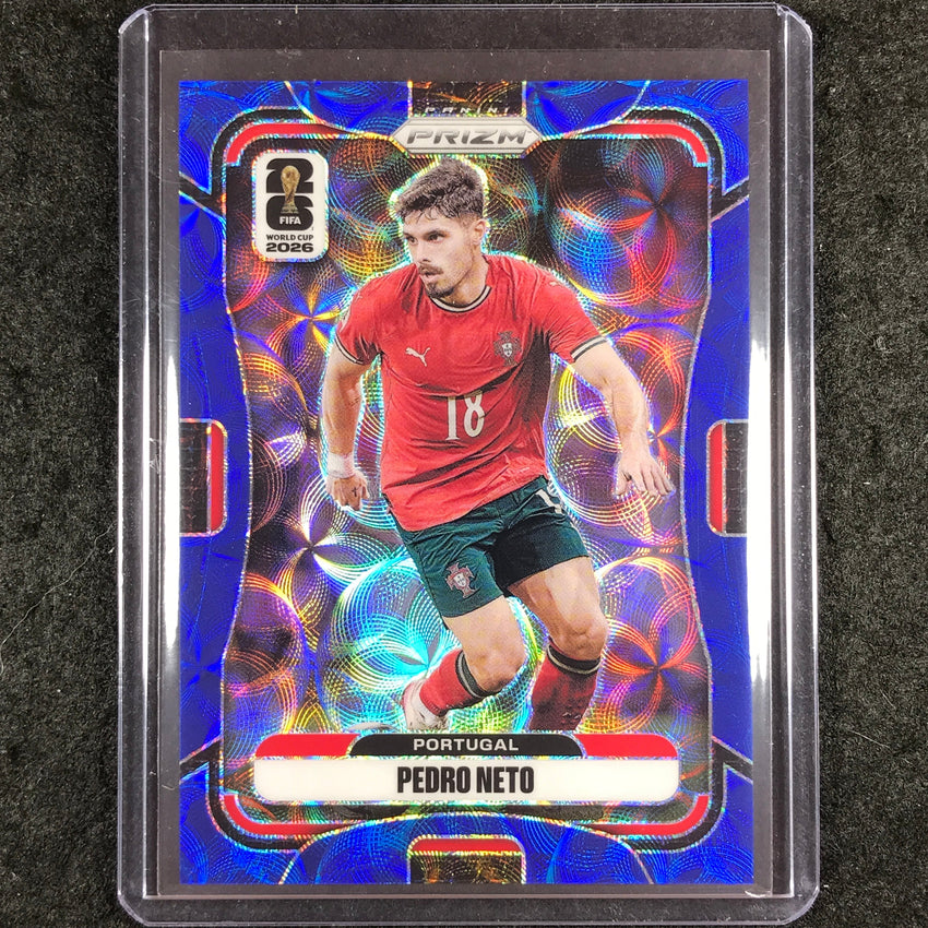 2026 Prizm FIFA World Cup PEDRO NETO Choice Blue 14/38 #358
