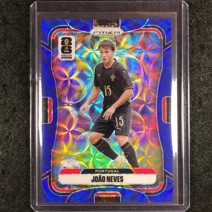 2026 Prizm FIFA World Cup JOAO NEVES Choice Blue 16/38 #359