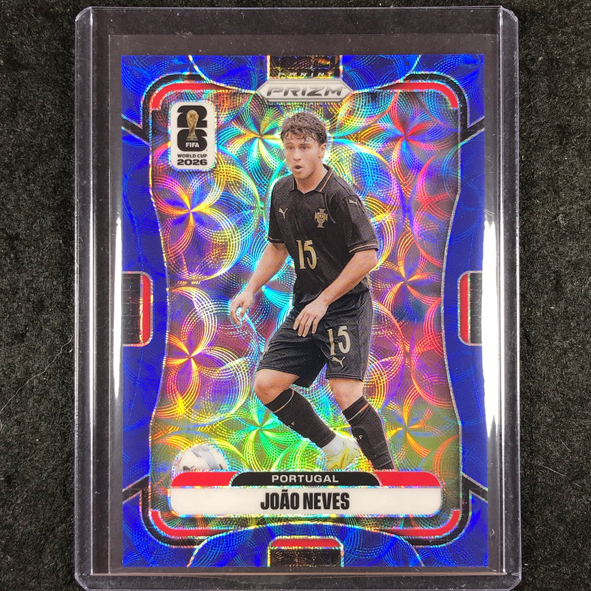 2026 Prizm FIFA World Cup JOAO NEVES Choice Blue 11/38 #359