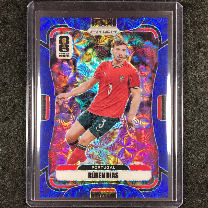 2026 Prizm FIFA World Cup RUBEN DIAS Choice Blue 24/38 #360