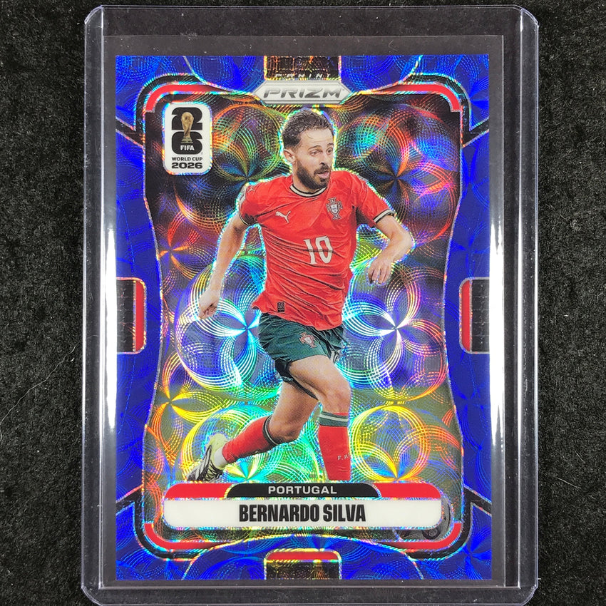 2026 Prizm FIFA World Cup BERNARDO SILVA Choice Blue 21/38 #362