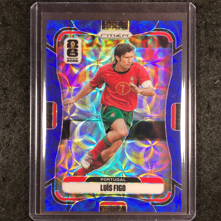2026 Prizm FIFA World Cup LUIS FIGO Choice Blue 7/38 #372