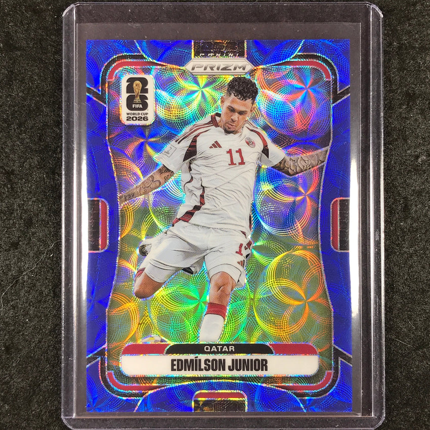 2026 Prizm FIFA World Cup EDMILSON JUNIOR Choice Blue 2/38 #375