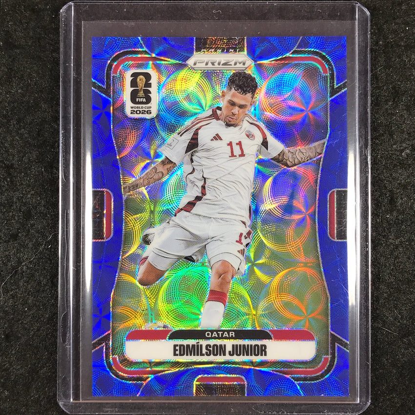 2026 Prizm FIFA World Cup EDMILSON JUNIOR Choice Blue 28/38 #375