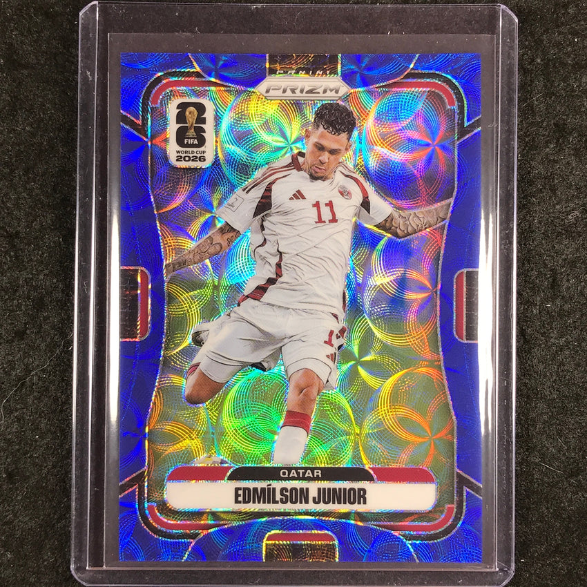 2026 Prizm FIFA World Cup EDMILSON JUNIOR Choice Blue 17/38 #375