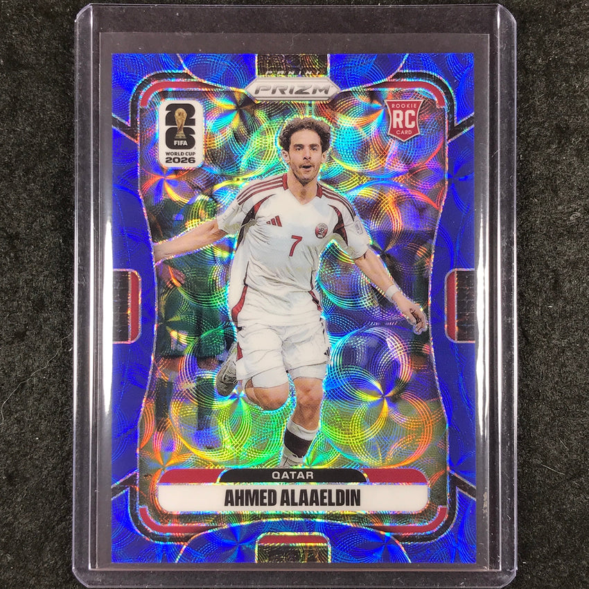 2026 Prizm FIFA World Cup AHMED ALAAELDIN Rookie Choice Blue 1/38 #379