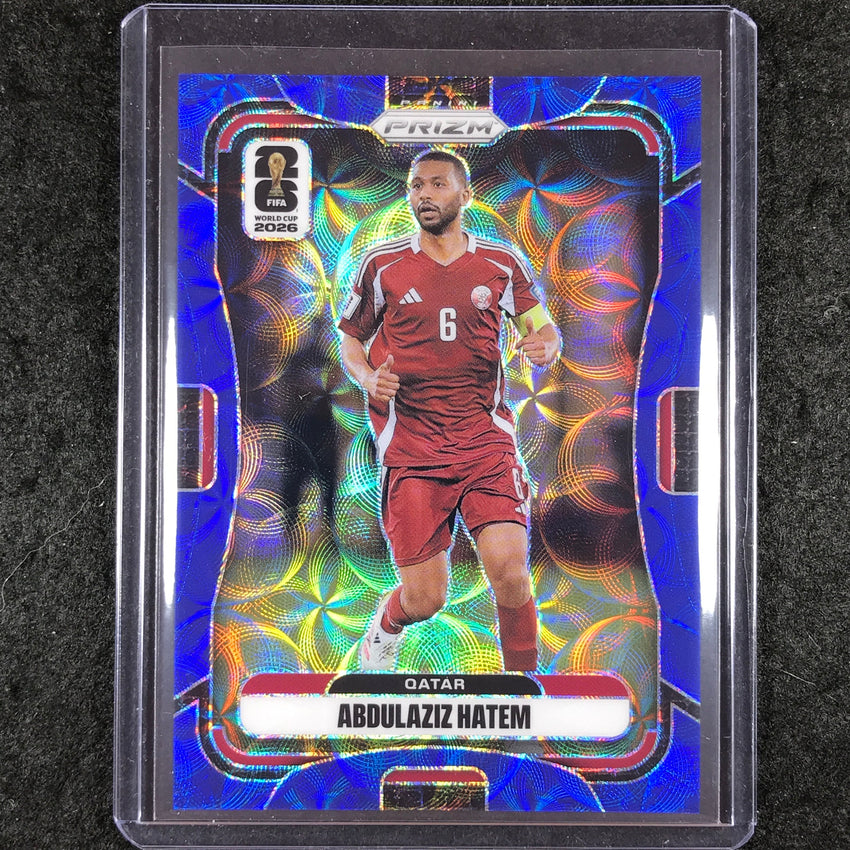 2026 Prizm FIFA World Cup ABDULAZIZ HATEM Choice Blue 34/38 #380
