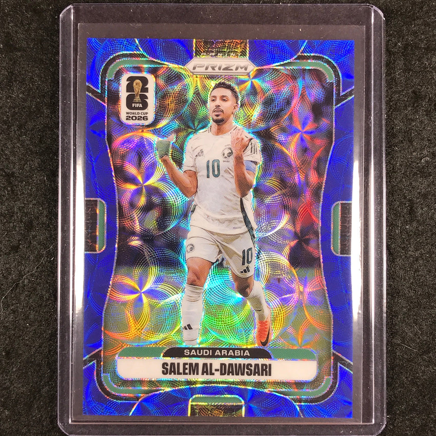 2026 Prizm FIFA World Cup SALEM AL-DAWSARI Choice Blue 14/38 #381
