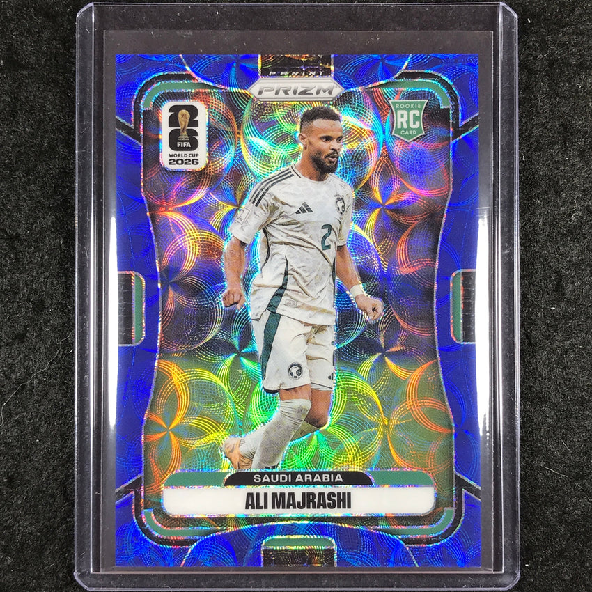 2026 Prizm FIFA World Cup ALI MAJRASHI Rookie Choice Blue 30/38 #383