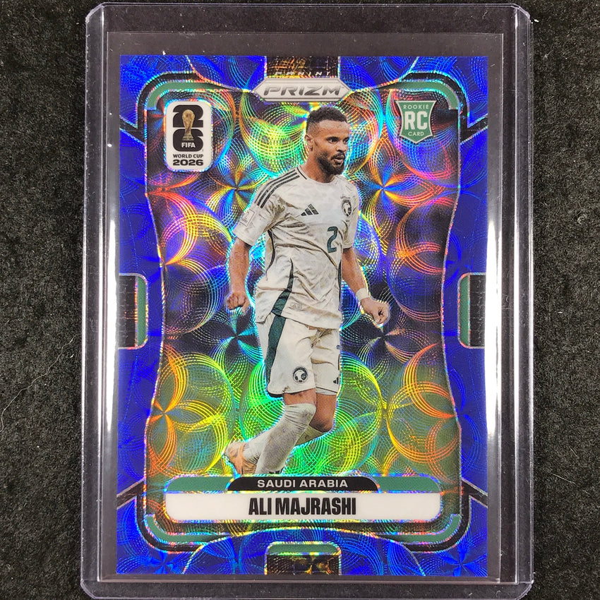 2026 Prizm FIFA World Cup ALI MAJRASHI Rookie Choice Blue 1/38 #383