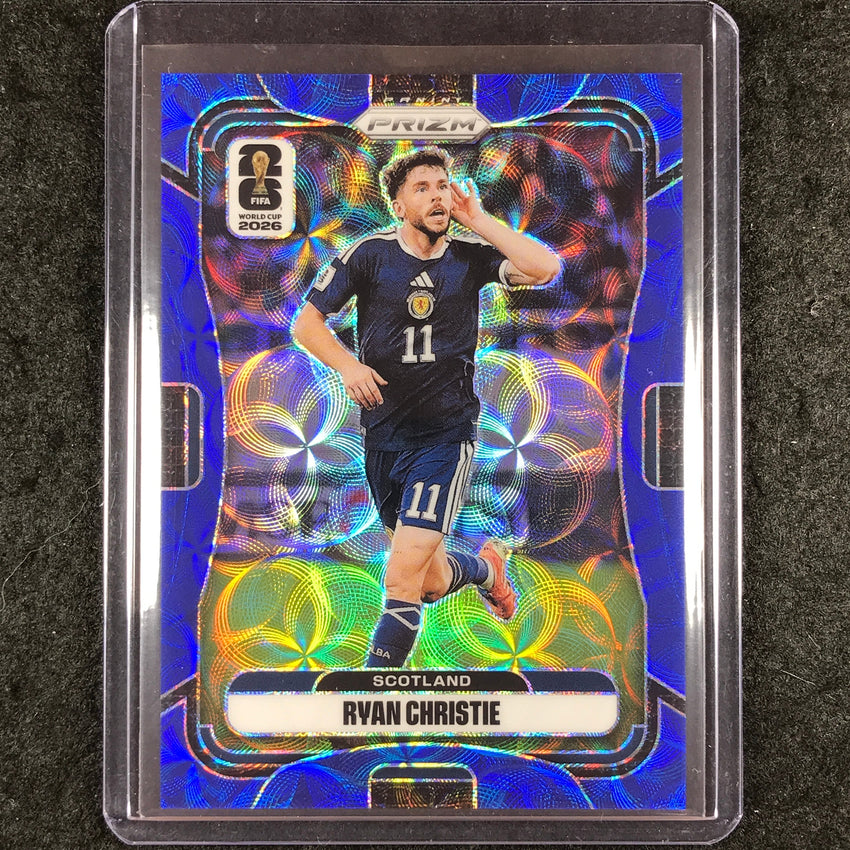 2026 Prizm FIFA World Cup RYAN CHRISTIE Choice Blue 7/38 #390