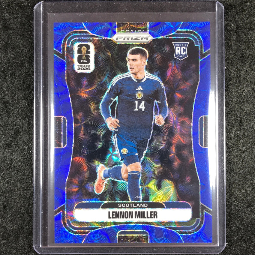 2026 Prizm FIFA World Cup LENNON MILLER Rookie Choice Blue 15/38 #392