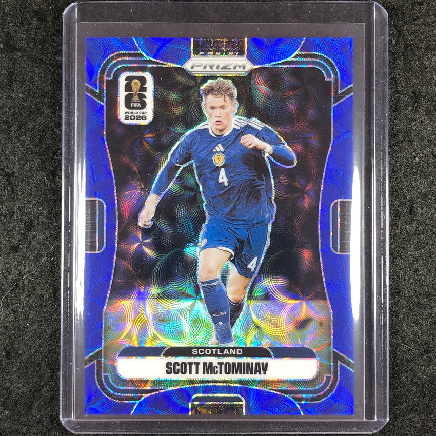 2026 Prizm FIFA World Cup SCOTT MCTOMINAY Choice Blue 38/38 #393