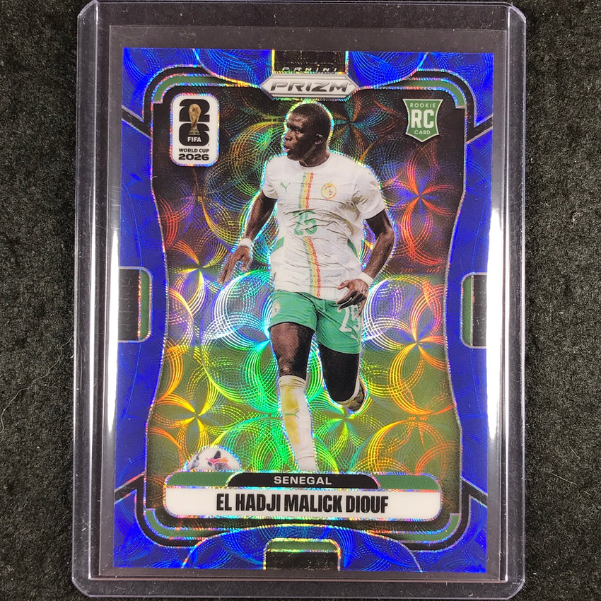 2026 Prizm FIFA World Cup EL HADJI MALICK DIOUF Rookie Choice Blue 34/38 #401