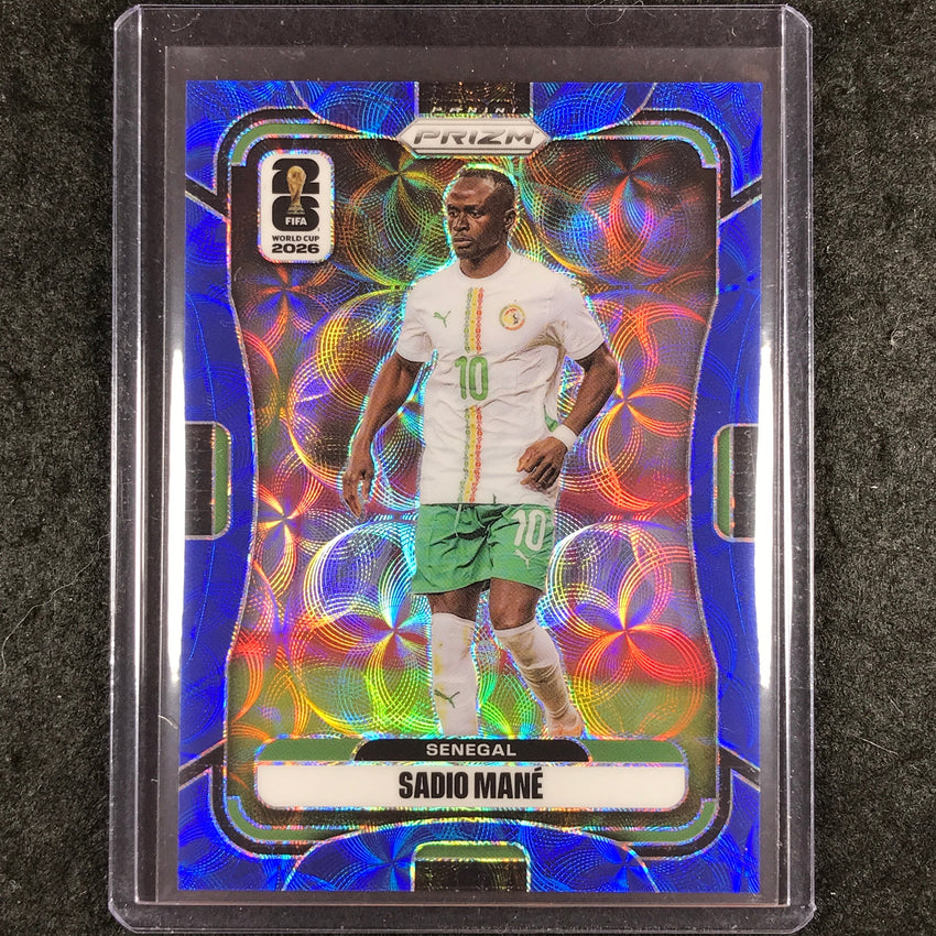 2026 Prizm FIFA World Cup SADIO MANE Choice Blue 37/38 #406