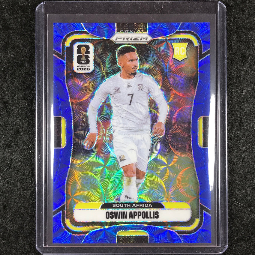2026 Prizm FIFA World Cup OSWIN APPOLLIS Rookie Choice Blue 5/38 #407