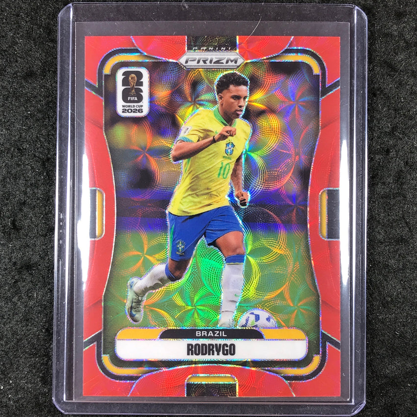 2026 Prizm FIFA World Cup RODRYGO Choice Red /85 #94