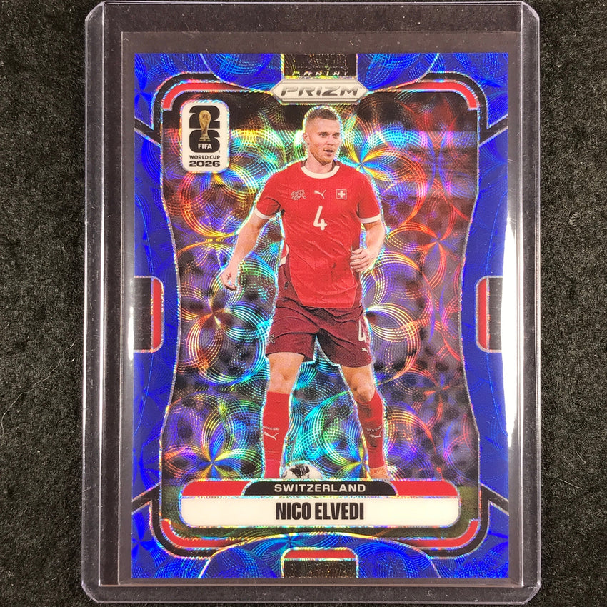 2026 Prizm FIFA World Cup NICO ELVEDI Choice Blue 32/38 #423