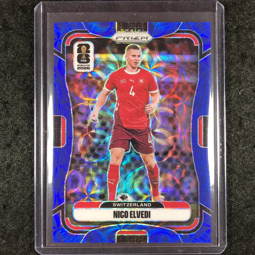 2026 Prizm FIFA World Cup NICO ELVEDI Choice Blue 37/38 #423