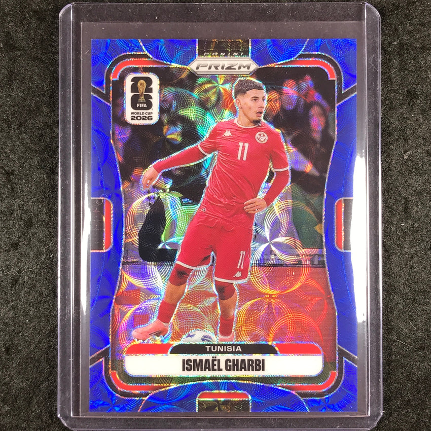 2026 Prizm FIFA World Cup ISMAEL GHARBI Choice Blue 16/38 #426