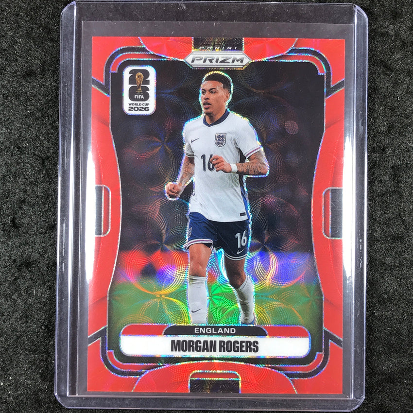 2026 Prizm FIFA World Cup MORGAN ROGERS Choice Red /85 #97