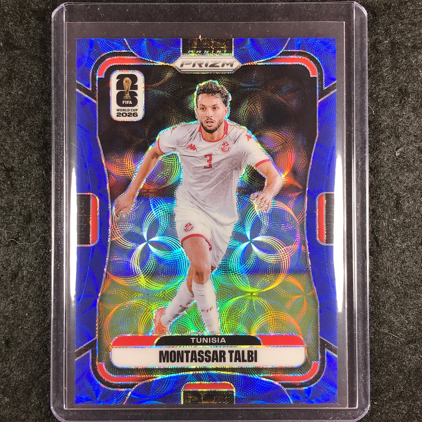 2026 Prizm FIFA World Cup MONTASSAR TALBI Choice Blue 22/38 #432