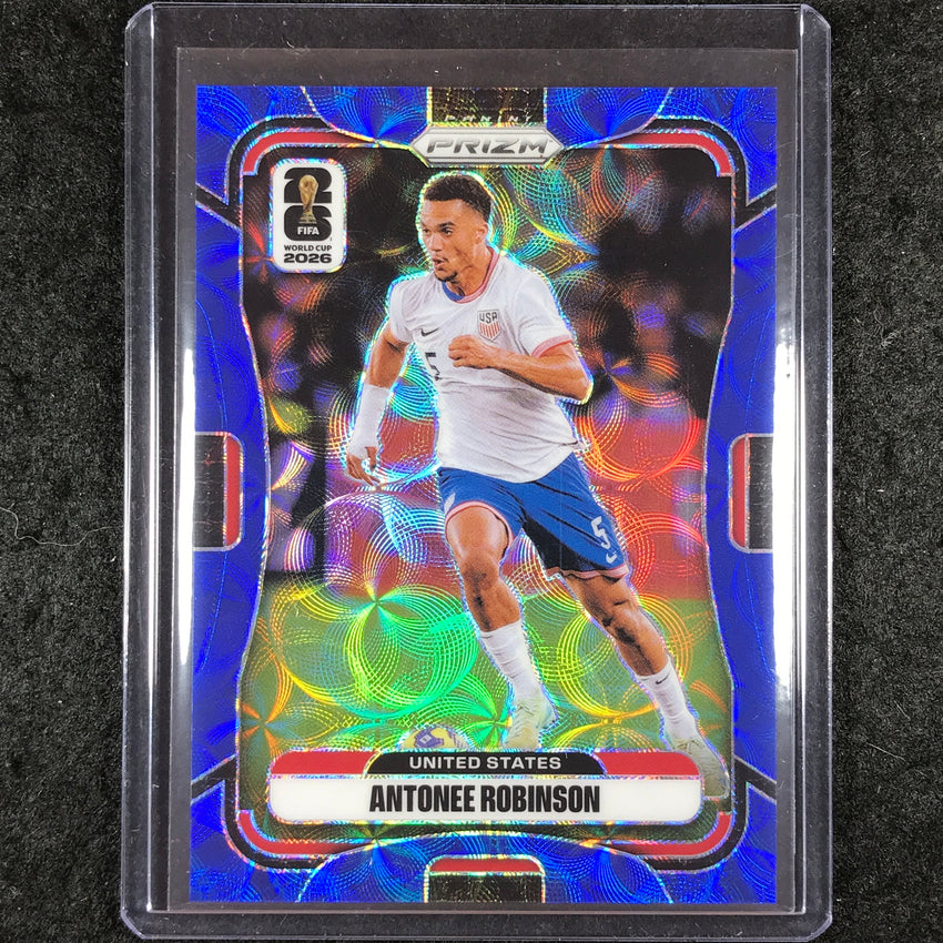 2026 Prizm FIFA World Cup ANTONEE ROBINSON Choice Blue 37/38 #437
