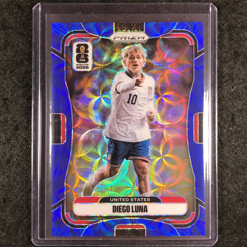 2026 Prizm FIFA World Cup DIEGO LUNA Choice Blue 35/38 #444