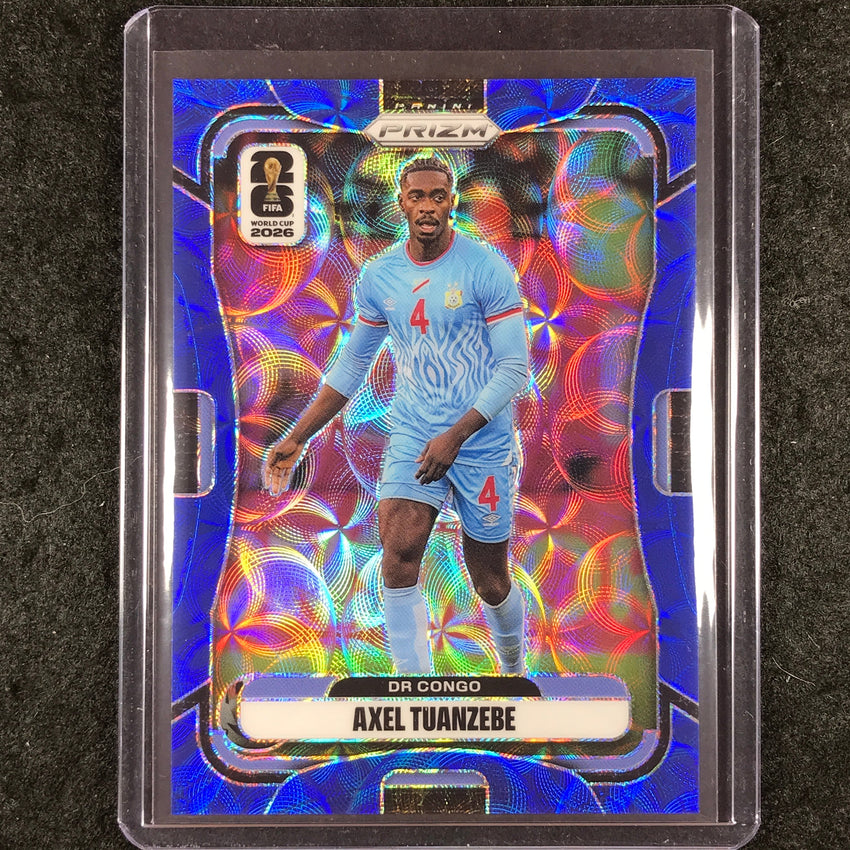 2026 Prizm FIFA World Cup AXEL TUANZEBE Choice Blue 32/38 #466