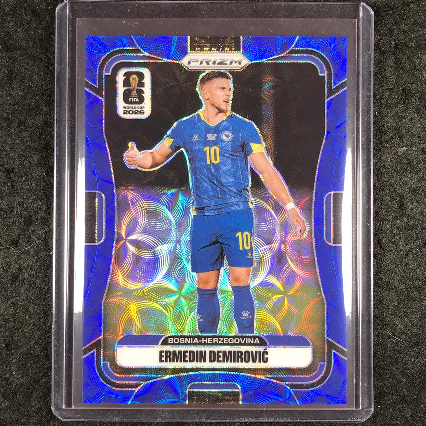 2026 Prizm FIFA World Cup ERMEDIN DEMIROVIC Choice Blue 15/38 #470