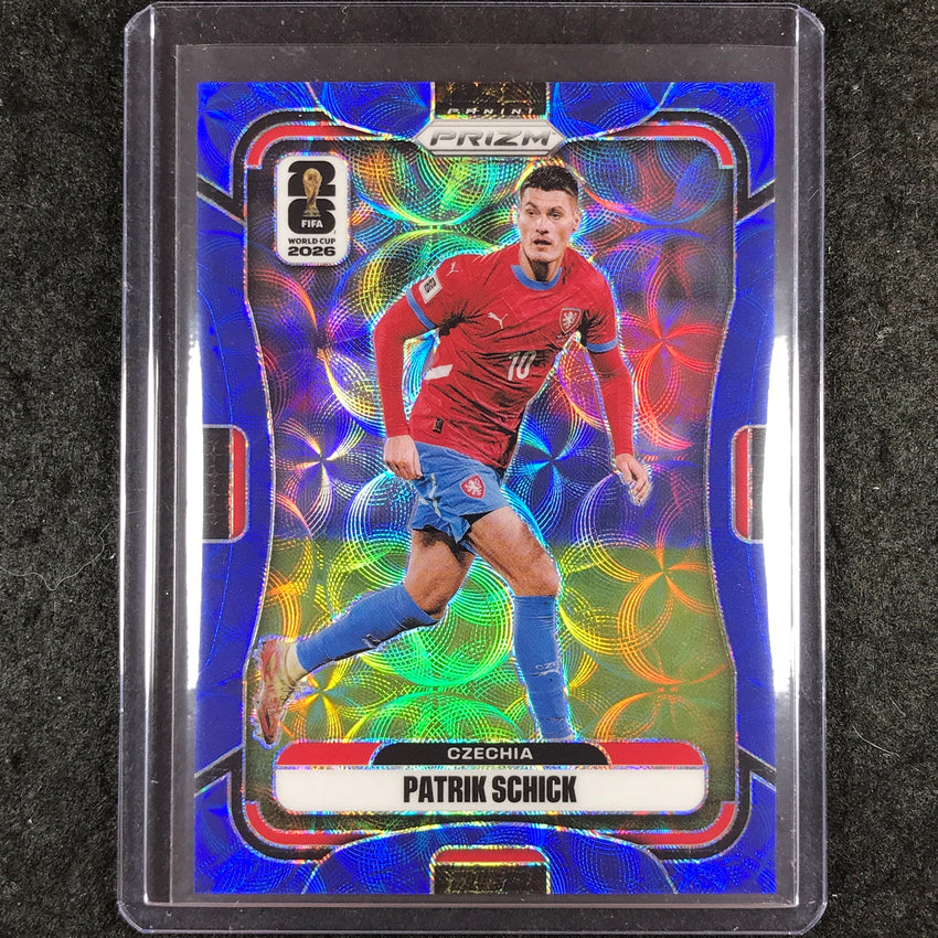 2026 Prizm FIFA World Cup PATRIK SCHICK Choice Blue 34/38 #477