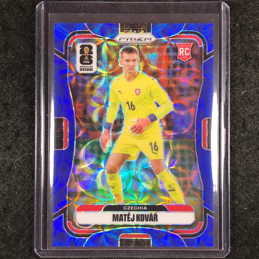 2026 Prizm FIFA World Cup MATEJ KOVAR Rookie Choice Blue 19/38 #479