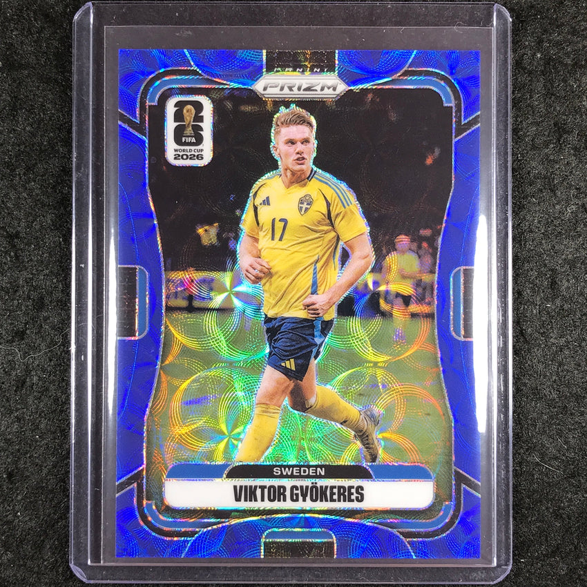 2026 Prizm FIFA World Cup VIKTOR GYOKERES Choice Blue 31/38 #495