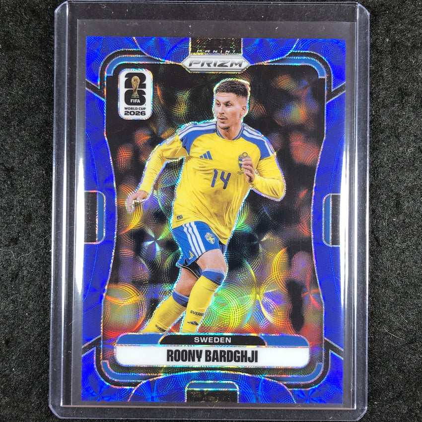 2026 Prizm FIFA World Cup ROONY BARDGHJI Choice Blue 12/38 #496