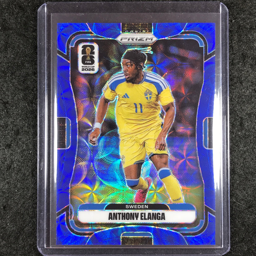 2026 Prizm FIFA World Cup ANTHONY ELANGA Choice Blue 38/38 #499