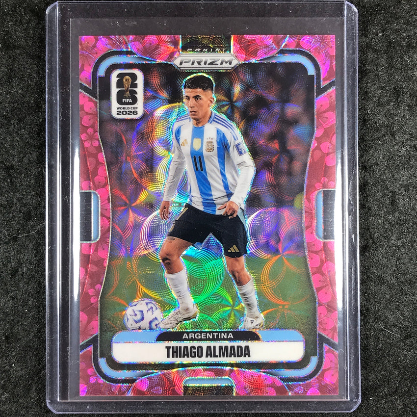 2026 Prizm FIFA World Cup THIAGO ALMADA Choice Plum Blossom 8/8 #11