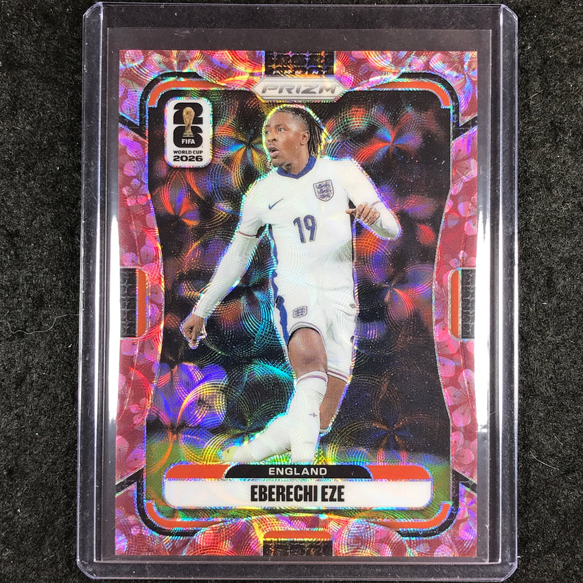 2026 Prizm FIFA World Cup EBERECHI EZE Choice Plum Blossom 5/8 #102