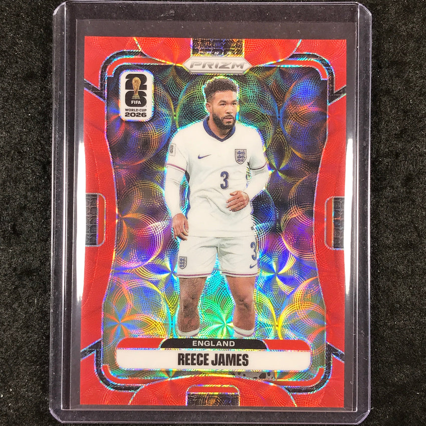 2026 Prizm FIFA World Cup REECE JAMES Choice Red /85 #103